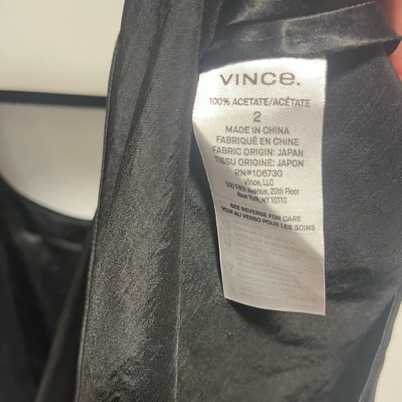 Vince - Scoop neck Midi Silk dress - Picture 5 of 6